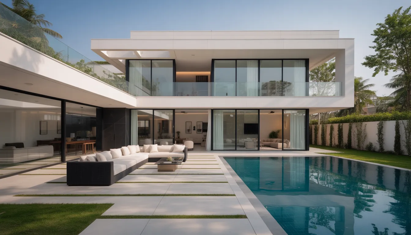 Luxury villa transformation